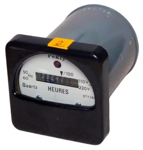 Operating time counter 220V 110V 50Hz PEKLY [LL]2 - Picture 1 of 11
