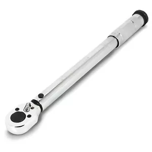 Powerbuilt 3/8 Inch Drive Micrometer Ratcheting Torque Wrench (5-80 ftlb) - - Picture 1 of 7