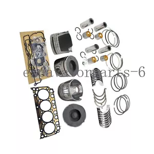 For Bobcat S650 T450 T550 T590 T595 T630 E35 E42 E45 D24 Overhaul Rebuild Kit - Picture 1 of 15