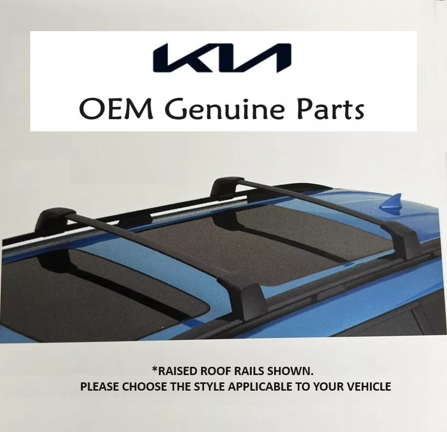 Barras transversales de techo originales para Kia EV9 2024 rieles portaequipajes ELIGE ESTILO Foto 1 de 1