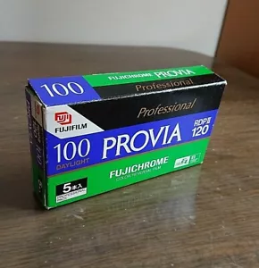 Empty box Fujicolor empty box provia 100 fujichrome 120 professional 5 rare 90s - Picture 1 of 5