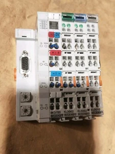 BECKHOFF PROFIBUS Coupier BK3150 + KL3062+KL4002+KL9010 - Bild 1 von 3