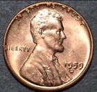 1959 D Lincoln Memorial Penny Brilliant Unc (Bu) Gem Obw Buy 3 Get 3 1959 P Deal