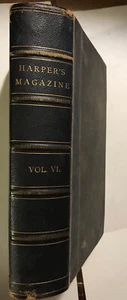 Harper's New Monthly Magazine Volume VI December 1852 - May 1853 - Picture 1 of 22