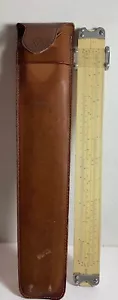Regla deslizante Pickett & Eckel 1948 en estuche de cuero (t) - Imagen 1 de 8