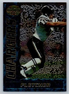 1995 Bowman's Best Football Card #51 Terrell Fletcher Rookie - Image 1 of 2