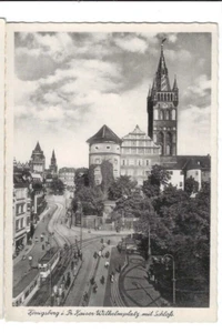 ältere AK, KÖNIGSBERG, Ostpreußen, Kaiser Wilhelm Platz. Schloss - Bild 1 von 2
