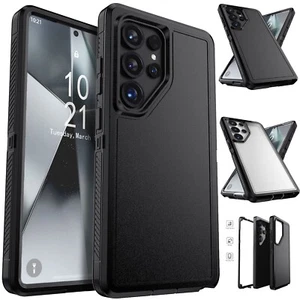 Funda a prueba de golpes de doble capa para teléfono Samsung Galaxy S24 Ultra/S24/S24 Plus - Imagen 1 de 27