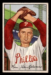 Ken Heintzelman 1952 Bowman #148 PHILLIES