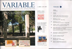 VARIABLE ESTUDIO SOBRE LA EMISION FRAMA 1989 ATEEME EDICION ABRIL DE 2007 - Foto 1 di 4
