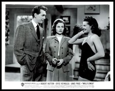 Lot of (3) 1940s Original Photo ROBERT HUTTON, JOYCE REYNOLDS & JANIS PAIGE