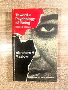 Toward a Psychology of Being Hardcover Abraham H. Maslow Paperback Book 1968 - Picture 1 of 14