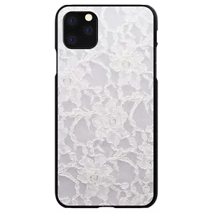 Hard Case Hülle für iPhone / Samsung Galaxy Weiß Spitze Hochzeit - Bild 1 von 38