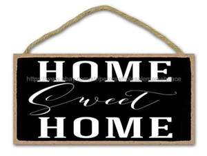 rustic antique style home sweet home inspirational quote wood sign - Picture 1 of 2