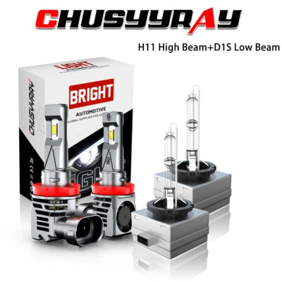 Kit Bombillas H11 D1S LED para Faros para Mercedes-Benz CL500 2011-2013 Foto 1 de 4