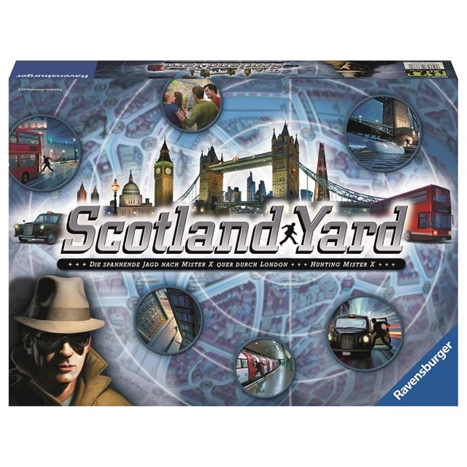 Germany Ravensburger Scotland Yard Board Game Rv26601