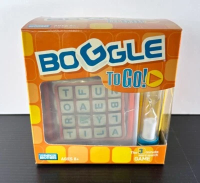 BOGGLE To Go! Parker Brothers Travel Game - 2005 Hasbro - New in box - Image 1 of 2