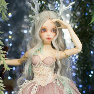 BJD Puppe Mädchen Geschenk 16" MSD Handarbeit Kleidung Augen Perücke Schuhe Weihnachten komplettes Set 1/4 - Bild 1 von 12