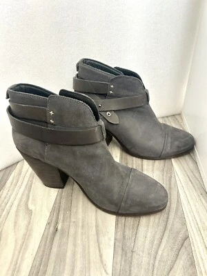 Botines de gamuza envejecida gris grada Rag & Bone para mujer talla 39 EE. UU. 8,5-9 GUC Foto 1 de 4