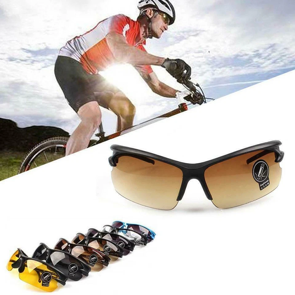 Fahrradbrille Polarisiert Sportbrille Sonnenbrille Brille UV400 5 Farbe - Bild 1 von 1