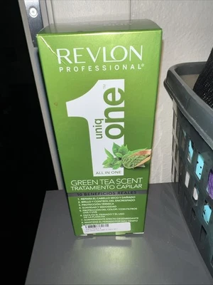 REVLON UNIQ ONE GREEN TEA HAIR TREATMENT 5.1 OZ - Image 1 of 3