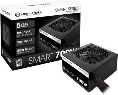 Thermaltake Smart 80 Plus 700W Power Supply New In Box - Image 1 of 2
