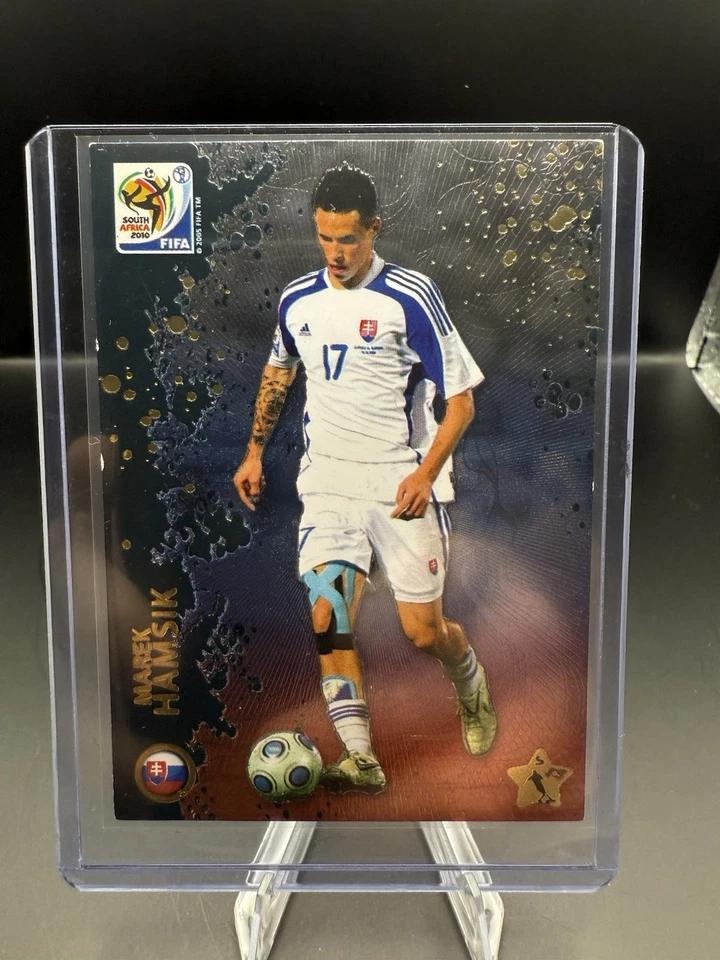 Marek Hamsik 2010 Panini FIFA World Cup South Africa PREMIUM FOIL #166 Slovakia - Image 1 of 3