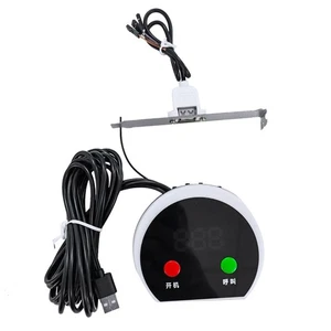 KCCPOR RGB Multi-Function Portable Computer Desktop  Headset Stand 1333 - Afbeelding 1 van 9