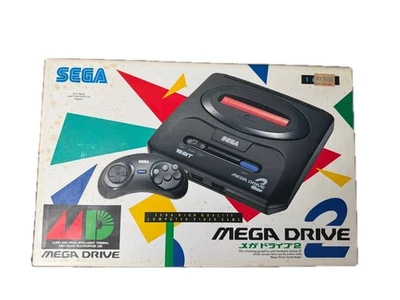 Mega Drive 2 Console W/Box Sega MD Used NTSC-J From Japan - Image 1 of 4
