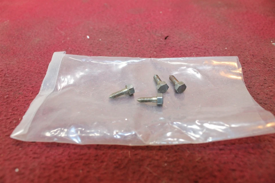 4 FACTORY HORNET CRANKCASE TIE DOWN HEX/BOLTS MODEL AIRPLANE TETHER CAR ENGINE - image 1 of 1