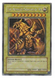 JP) Yugioh - Konami - Yu-Gi-Uh! - The Winged Dragon of Ra - DOD-001 Trading Card - Picture 1 of 3