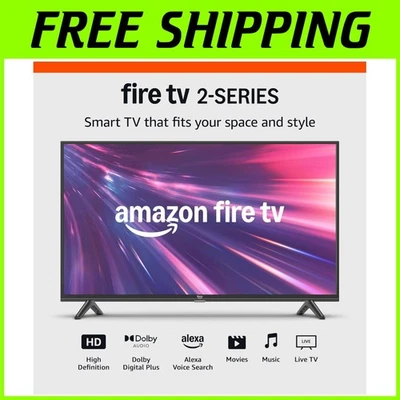 32" HD Smart TV with Alexa - Access Unlimited Movies, Games & Wireless Listening - Image 1 of 4