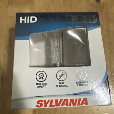 Farol de xenônio Sylvania HID D1S 35W descarga de alta intensidade 1 lâmpada * NOVO - Imagem 1 de 3