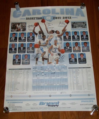 2011-12 UNC Tar Heels Basketball Poster 2011 2012 NCAA Elite Eight - Image 1 of 4