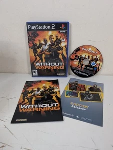 Without Warning - PlayStation 2 PS2 Game PAL Complete With Manual Vgc 🚀 - Picture 1 of 6