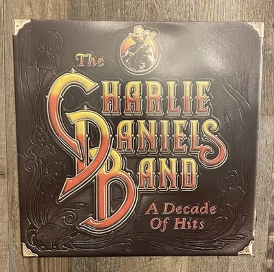 THE CHARLIE DANIELS BAND - A Decade Of Hits 1983 Vinyl LP EPIC FE 38795 EX - Image 1 of 4