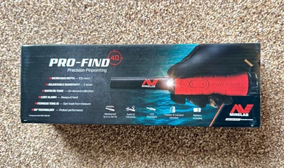 BNIB Minelab Pro-Find 40 Pinpointing Waterproof Probe Pointer - New Boxed - Image 1 of 4