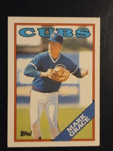 Mark Grace 1988 Topps Traded RC #42T Chicago Cubs Rookie - Picture 1 of 6