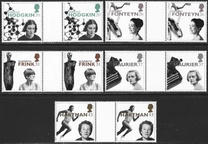 1996 Sg 1935/1939 Europa. Famous Women Gutter Pairs MNH - Picture 1 of 2