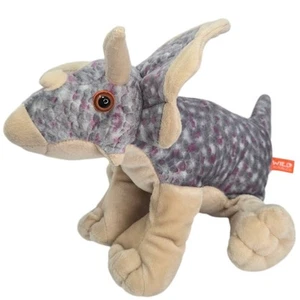 Juguete de peluche Wild Republic Triceratops dinosaurio prehistórico guijarros - Imagen 1 de 7