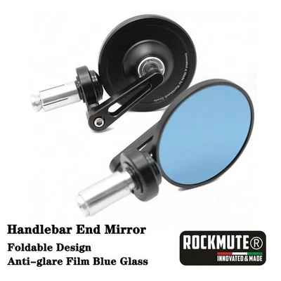 Handlebar Convex Rear View Mirror Bar End For HONDA SUPER CUB C125 C50 C55 - Image 1 of 4