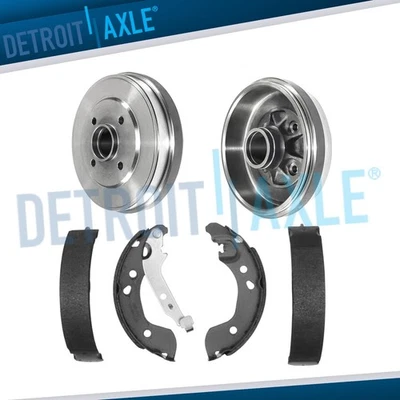 Kit de zapatas de freno de tambores de freno traseros para Nissan Versa Note Micra 2012-2019 1,6 L Foto 1 de 4