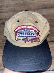 Vintage Atlanta Fulton County Stadium (Home of the Braves) Baseball Hat - Picture 1 of 5