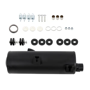 Caltric Exhaust Muffler & Gasket Kit 96-01 for Polaris Sportsman 500 4X4 7555716 - Picture 1 of 14