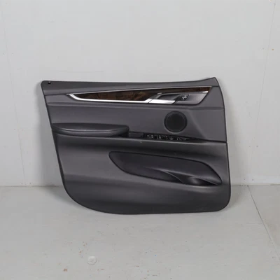 2014-2018 BMW X5 Left Front Door Panel Black 51417369943 OEM Used Foto 1 de 4