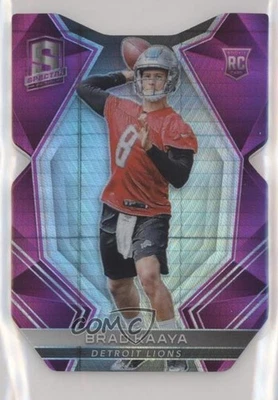 2017 Panini Spectra Rookies Neon Pink Prizm Die-Cut /10 Brad Kaaya Rookie RC - Image 1 of 2