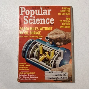 Popular Science Magazine March 1965 Volume 186 No. 3 Vintage - Picture 1 of 21