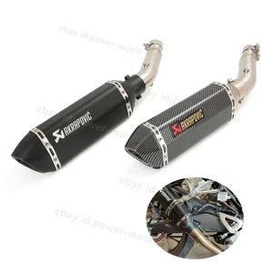 For Honda CB300R 2018-2025 Exhaust Muffler Mid Link Pipe Slip On CB250R CBR300R - Picture 1 of 13