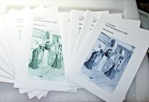 Seltenheit Sammlung Lot Konvolut Speisekarte der MS EUROPA Nostalgiereisen 1988 - Bild 1 von 7