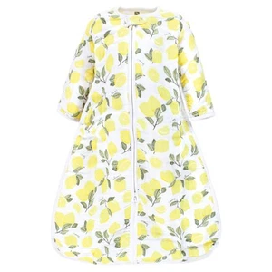 Unisex Baby Long Sleeve Muslin Sleeping Bag, Wearable Blanket, Sleep Sack,Lemons - Picture 1 of 1